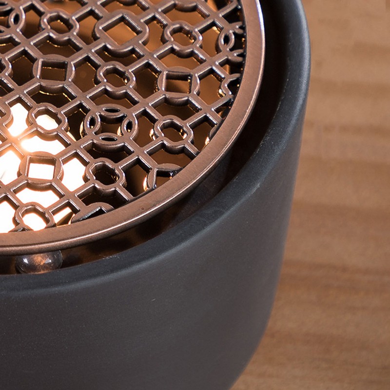 Teapot Warmer Kit with Bronze Color Mat Functional Convenient Tea