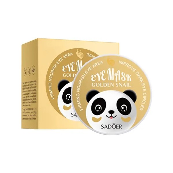 Parches Hidrogel Ojos Sadoer Elimina Ojeras Baba De Caracol