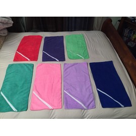 Unbranded Microfiber Towel With Zipper Pouch Cell Phone Keys Id Etc Gym Golf Home 8 Colors