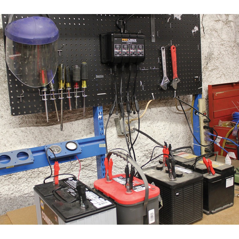 SOLAR PL4020 Pro-Logix 4-Bank Battery Maintenance Station