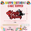 Seyal® - Decoración para tarta de feliz cumpleaños de vampiro
