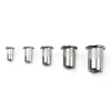 Unbranded 150PCS Rivet Nuts Kit Flat Head Threaded Insert Nutsert