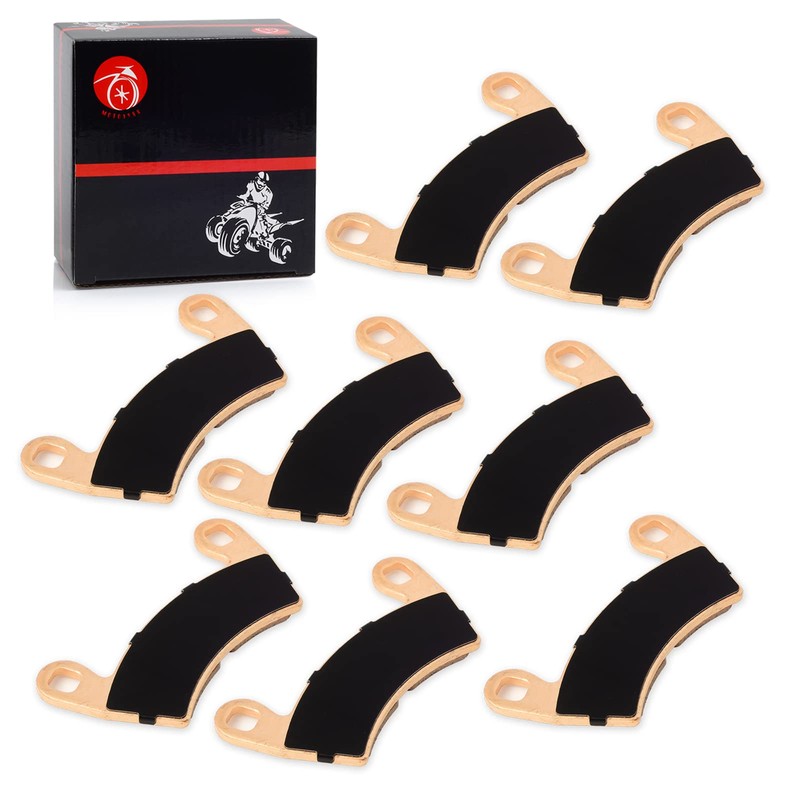Front & Rear Sintered Brake Pads Kit Compatible with Polaris