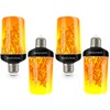 Bestview LED Flame Effect Light Bulbs (4 Pack)