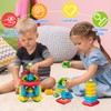 CYZAM 30PCS Building Blocks Pyramid Stacking Educational Toys Montessori Toys
