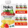 NOKA Strawberry Pineapple Superfood Smoothie Pack 6 Organic Plant Protein
