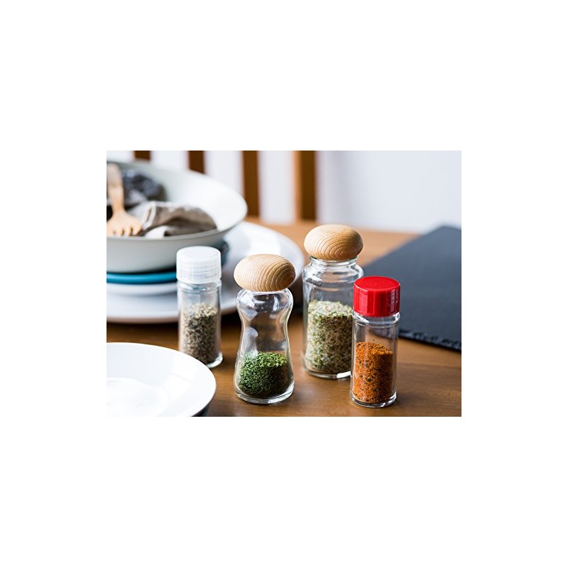 Spice Bottle, Spice-39 39.5ml -Set of 10 - (1 Hole,