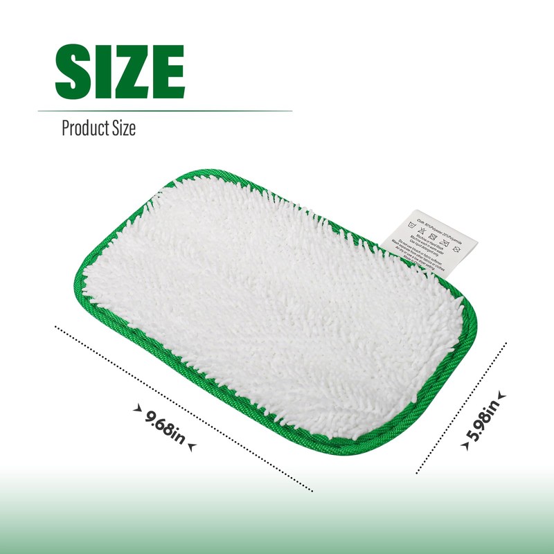PROSOCOOL Steam Mop Pads 5 Packs Compatible with Shark Sonic
