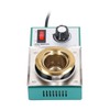 150W Round Solder Pot Stainless Steel Ti Plating Electronic Soldering