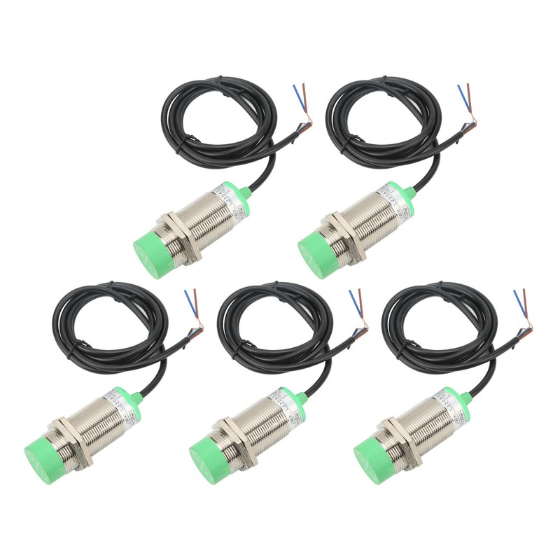 5Pcs Approach Sensor Inductive Proximity Switch NPN NO DC6‑36V 15mm