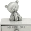 Tooth Box Metal Cute BearShape Storage Case with 2 Drawers