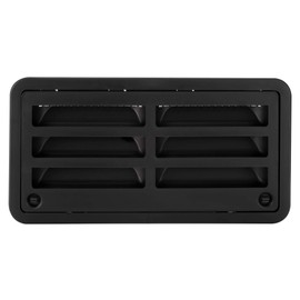 RecPro RV 20" Compatible with Dometic Refrigerator Side Wall Vent (Black)