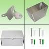 Outdoor Stainless Steel Beer Bottle Opener Wall Mounted with Cap