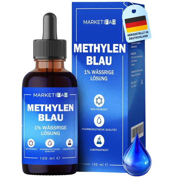Methylene Blue Drops Pharmaceutical Quality - Methylene Blue 100 ml
