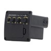 EQ01 Acoustic Guitar Tuner 2 Band EQ Black Guitar Tuner