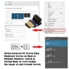 cablecc HDMI Male to HDMI 2.1 Female Up Angled Vertical