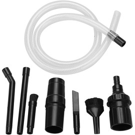 Juego de cepillos de boquilla de accesorios de aspiradora de 9 piezas para tipos de aspiradora de 32 mm / 28 mm, juego de micro boquillas con manguera de extensión, herramientas de accesorios universa
