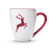 GMUNDNER KERAMIK Breakfast Cup Max Capacity: 0.3 Litres Bordeaux Red