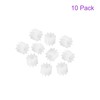 DMiotech 10 Pcs 10 Teeth Plastic Gear Model Reducer Plow