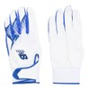 Washable Batting Gloves LAG45604LRL, White Royal (RL)