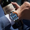 Men Chronograph Watch Rotatable Bezel Self Winding Automatic Movement Waterproof