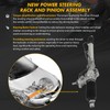 ASAPE Hydraulic Power Rack and Pinion Steering Compatible with 1996-2002