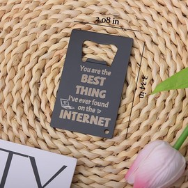 Christmas Stocking Stuffers for Men Husband Boyfriend Birthday Gifts for Husband Boyfriend Fiance Stainless Steel Bottle Opener for Boyfriend Husband Home Bartender Accessories for Men Husband