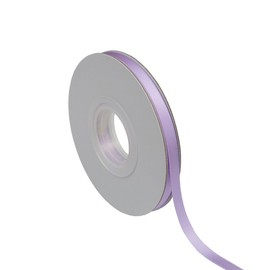 Ribbonitlux 6mm wide Double Face Satin Ribbon 22 Meters (430-Lavender, Set For Gift Wrapping, Party Decor, Sewing Applications, Wedding and Craft