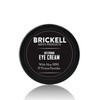 Brickell Men's Restoring Under Eye Cream for Men, Natural and