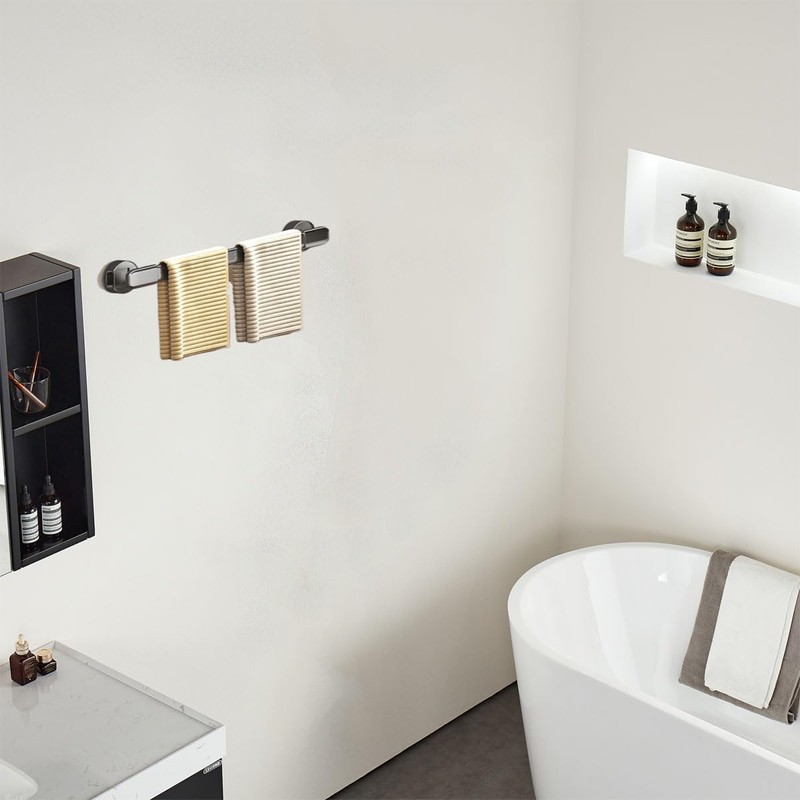 Suction Cup Towel Bar, Suction Towel Bar for Shower, Towel