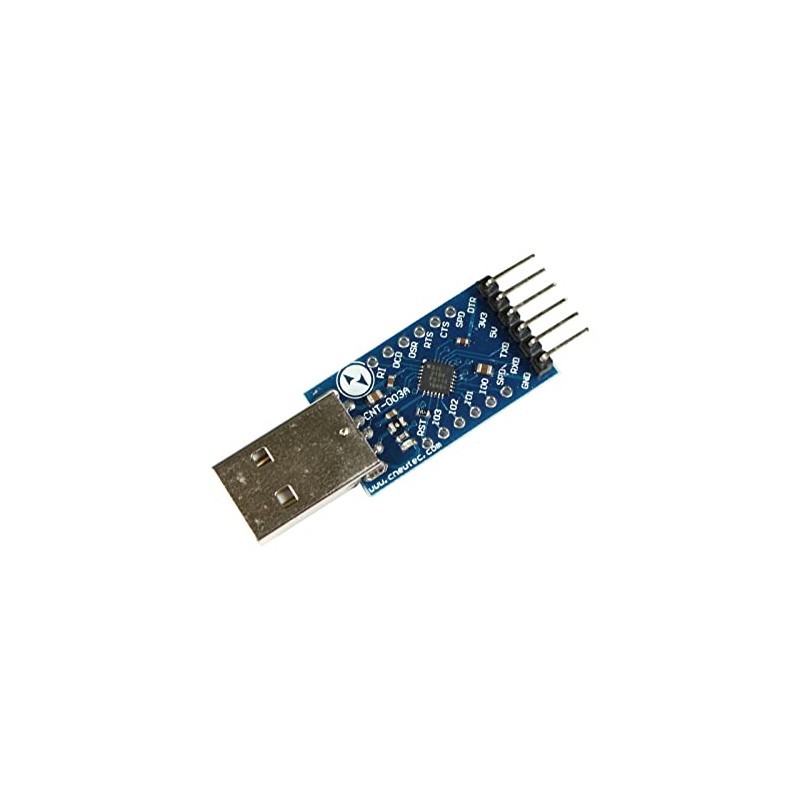 Paradisetronic.com USB UART Converter CP2104 Serial Port/TTL to USB, 3.3V/5V