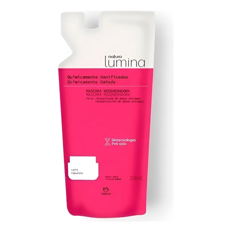 Kit Lumina: Máscara Regeneradora 250ml + Nutrición Acondicionador