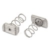 uxcell M6 304 Stainless Steel Strut Spring Channel Nuts 10