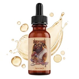 Fable Beard Co. Beard Oil - The Barkeep, Unscented, Natural Beard Oil for Men with Jojoba & Argan Oils, Vitamin E, Beard Hair Softener, Made in USA (1 Fl Oz)