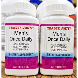 Trader Joe's Men’s Once Daily High Potency Multivitamin/M