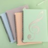 Music Note Pattern Music Sheet Holder, A4 Size Music Sheet