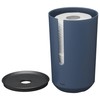 Tiger Tess, Spare toilet roll holder with lid freestanding, Blue/Black,