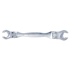 SW-Stahl 01488L-19X21 Brake Line Wrench, 19 x 21 mm, Open Ring Spanner, Car Brake Line Wrench, Hexagonal Key Made of Chrome Vanadium