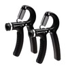 IDEAPRO 2pcs Adjustable Hand Grip Exerciser (10-50kg) - Strengthen Grip,