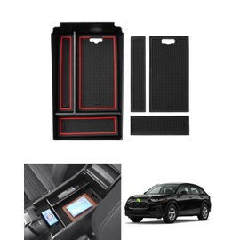 Autorder Center Console Organizer for 2023 2024 2025 Honda HR-V HRV Accessories Armrest Storage Box Secondary Insert Tray with 2 Color Mats
