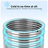 BACOENG 1/2" x 50Ft 304 Wort Chiller, Stainless Steel Tubing