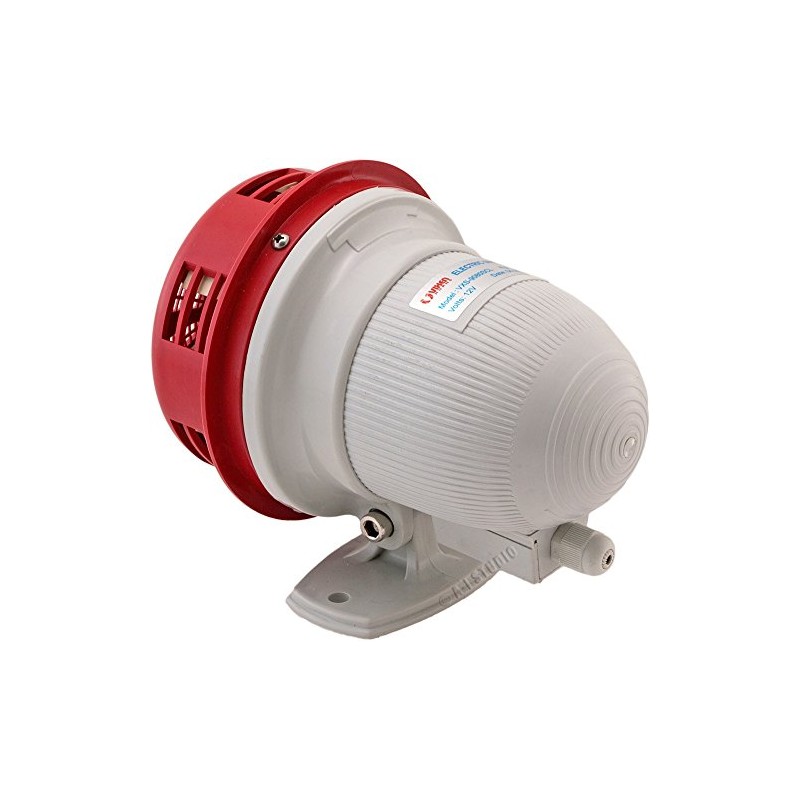 Vixen Horns Loud Electric Motor Driven Alarm/Siren (Air Raid) 12V