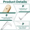 Lothee Garden Long Handle Crack Weeder 54 Inch Stainless Steel