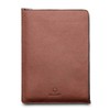 WOOLNUT Leather & Wool Folio Zipper Sleeve Case Cover, for
