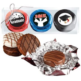 Graduation "Cookie Talk" Chocolate Covered Oreo Trio