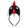 SEWACC Chicken Headband, Pack of 4 Rooster Headband, Plush Toy