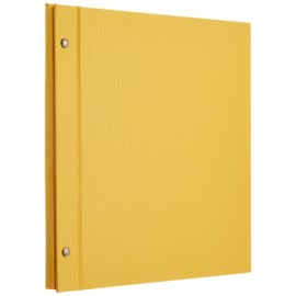 ナカバヤシ ファイル 外ビス式フリーアルバム テラコッタ デミ イエロー TER-DF-140-Y