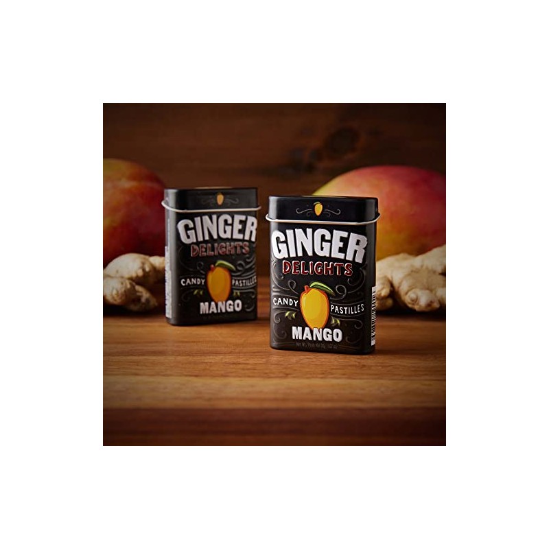Big Sky Ginger Delights Mango Mints - Pack of 12