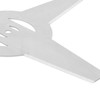 2PCS Mower Blades 4 Teeth Head Blades 7.9in Stainless Steel