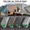 Waterlock 5" Gutter Guards Leaf Protection, Domestic Aluminum Gutter Covers